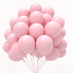 JOYYPOP Light Pink Balloons 100 Pcs Pink Party Latex Balloons 12 Inch Pink Latex Balloons for Baby Shower Birthday Gender Reveal Easter Party Decorations