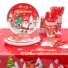 120 Pcs Christmas Paper Bowls - Festive Red, Green & White Disposable Soup  Cups