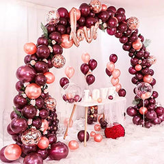 You may receive 100pcs of Assortment balloons or Burgundy Balloons. Therefore, now at a super low price, and those who do not care about the color can purchase it